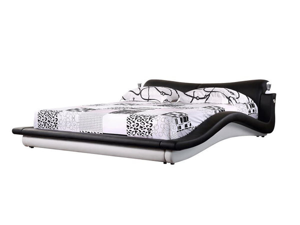 QUEEN ASROMA   LEATHERETTE BED ONLY  (G1035#) - ASSORTED COLORS