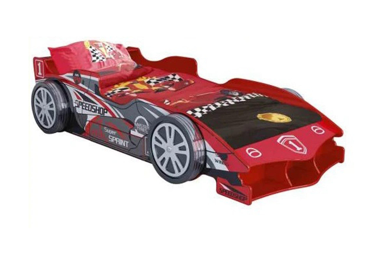 SINGLE VEYRON SPRINT RACING CAR BED - RED OR BLUE