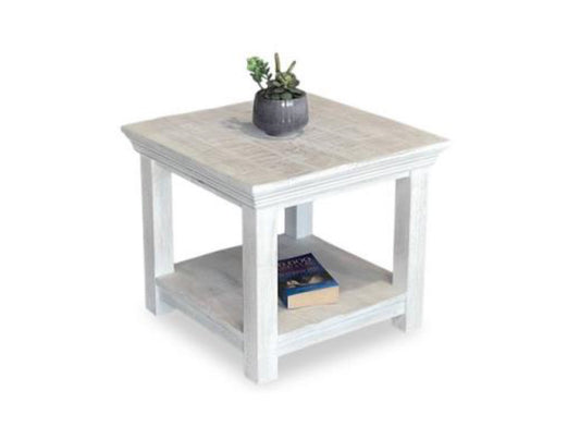 JAKARTA SIDE TABLE - 520(H) X 600(W) X 600(D) - WHITE
