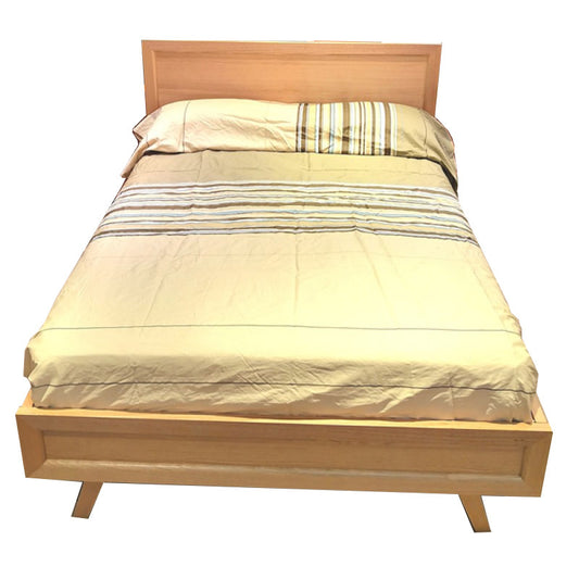 Queen Kari Hardwood Bed - Assorted Colours