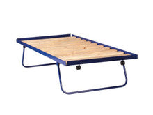KING SINGLE POP-UP (AUSSIE MADE) TRUNDLE BED WITH TIMBER SLATS - ASSORTED COLOURS