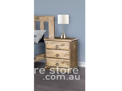 CRONULLA DOUBLE OR QUEEN 5 PIECE (DRESSER) BEDROOM SUITE - BED WITH DOONA FOOT - BALTIC (#215) , WALNUT (#219) OR GREY WASH (#501)