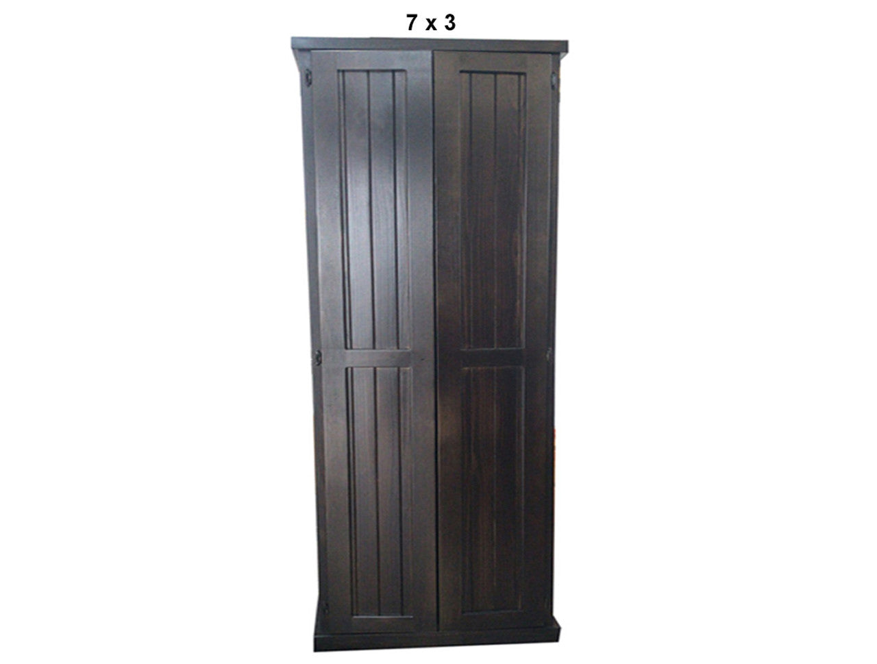 URBAN (AUSSIE MADE)  2 DOOR FLAT TOP PANTRY COLLECTION - ASSORTED STAINED COLOURS - STARTING FROM $499