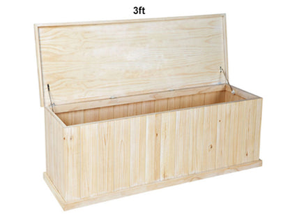 URBAN (AUSSIE MADE) STORAGE BOX LINED SIDES / SMOOTH TOP COLLECTION - RAW
