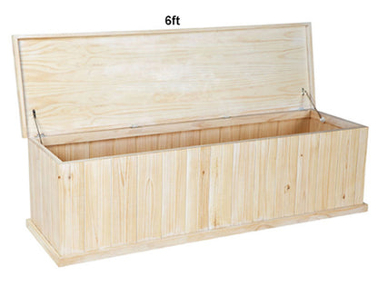 URBAN (AUSSIE MADE) STORAGE BOX LINED SIDES / SMOOTH TOP COLLECTION - RAW