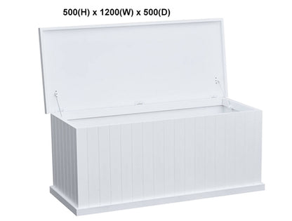 URBANITE (AUSSIE MADE) FLAT TOP WITH LINED SIDES BLANKET BOX COLLECTION - ASSORTED PAINTED COLOURS