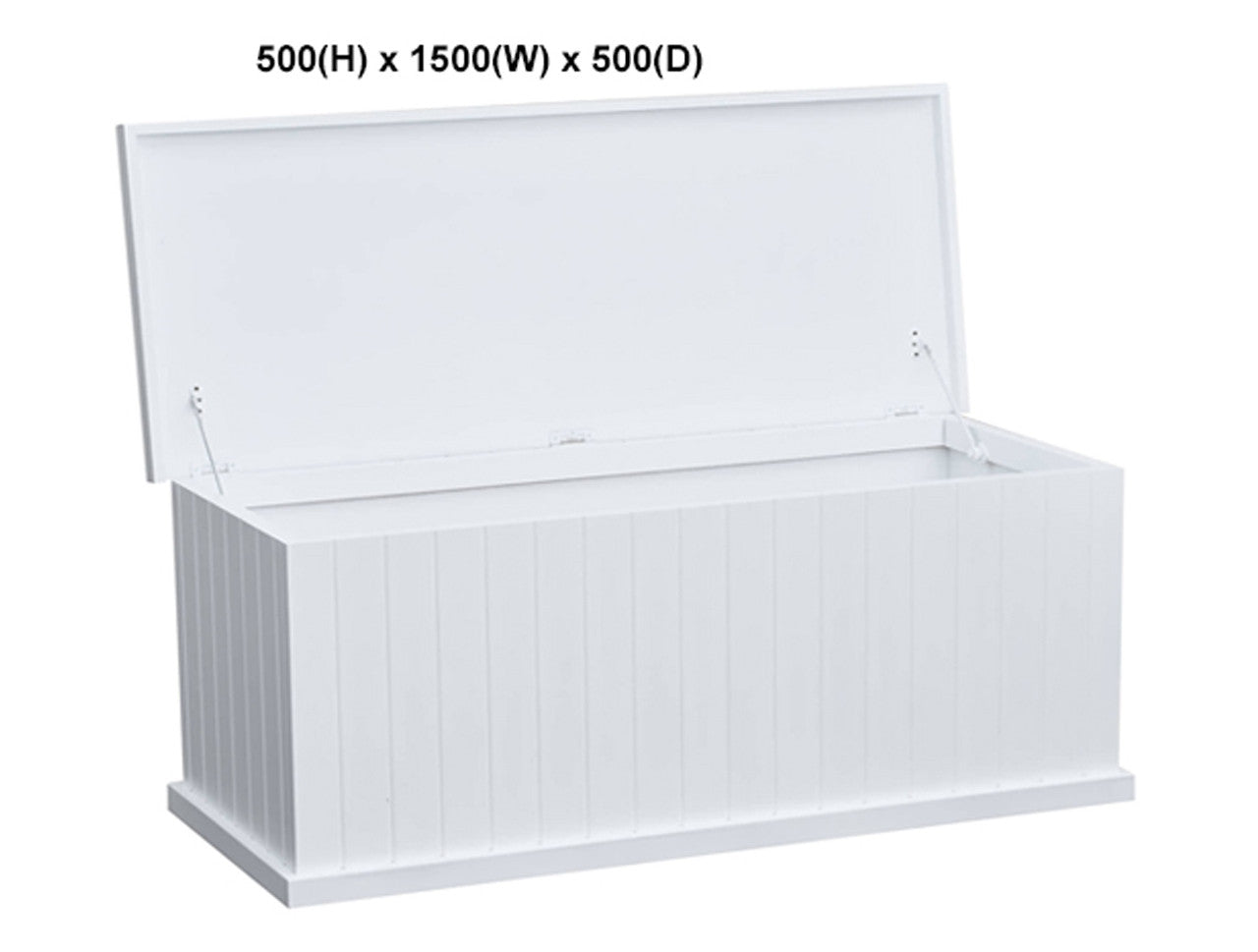 URBANITE (AUSSIE MADE) FLAT TOP WITH LINED SIDES BLANKET BOX COLLECTION - ASSORTED PAINTED COLOURS