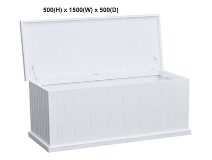 URBANITE (AUSSIE MADE) FLAT TOP WITH LINED SIDES BLANKET BOX COLLECTION - ASSORTED PAINTED COLOURS