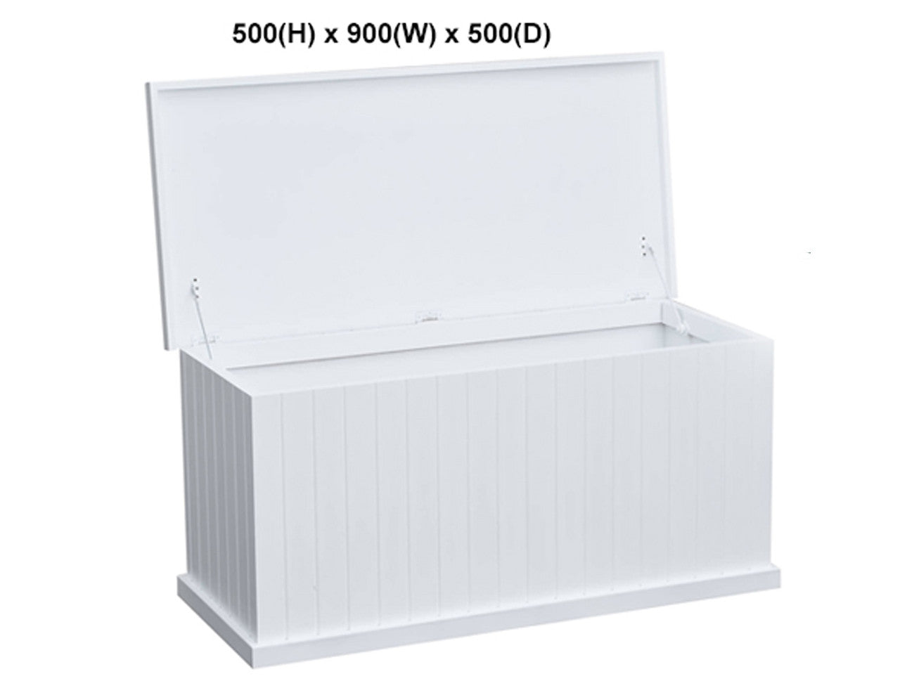 URBANITE (AUSSIE MADE) FLAT TOP WITH LINED SIDES BLANKET BOX COLLECTION - ASSORTED PAINTED COLOURS