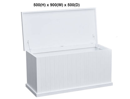 URBANITE (AUSSIE MADE) FLAT TOP WITH LINED SIDES BLANKET BOX COLLECTION - ASSORTED PAINTED COLOURS