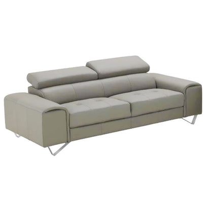 BELLAGIO  3 SEATER  + 2 SEATER LEATHER  LOUNGE SUITE - SAND