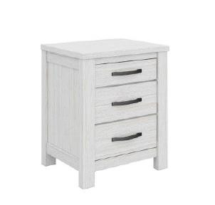 MILDRED KING 4 PIECE (DRESSER / LOWBOY ) BEDROOM SUITE (6-12-15-9-14-1) - WHITE WASH