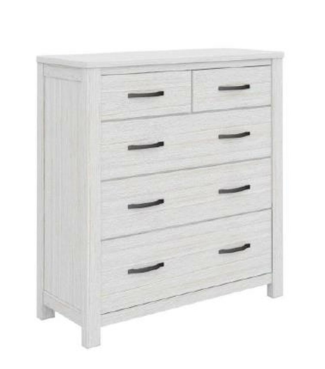 MILDRED DOUBLE OR QUEEN 6 PIECE (THE LOT) BEDROOM SUITE (6-12-15-9-14-1) - WHITE WASH