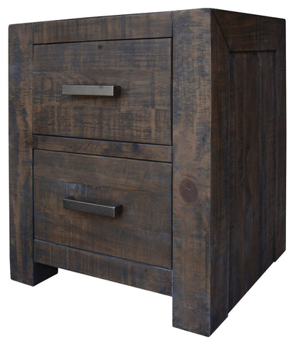MUNICH KING 4 PIECE (TALLBOY) BEDROOM SUITE WITH UNDER BED STORAGE - GREY STONE