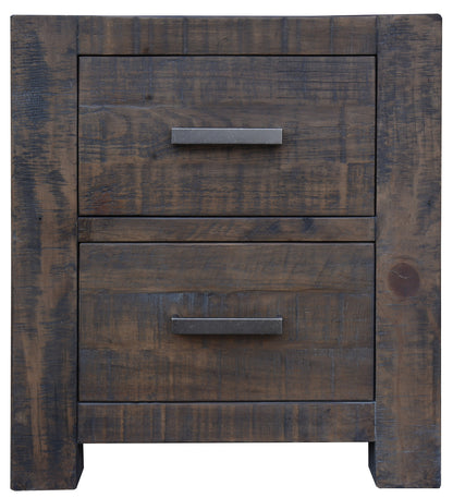 MUNICH KING 4 PIECE (TALLBOY) BEDROOM SUITE WITH UNDER BED STORAGE - GREY STONE