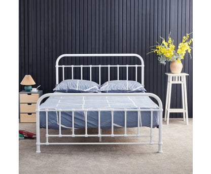DOUBLE MARLEY METAL BED - ASSORTED COLOURS