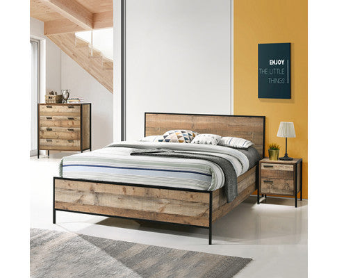 Dynie Queen 4 Piece (TALLBOY) Bedroom Suite - As Pictured