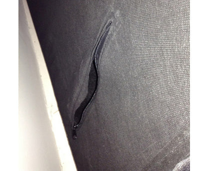 JEELOU QUEEN FABRIC HEADBOARD - CHARCOAL