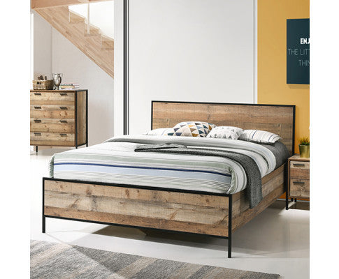 Queen Dynie Bed Frame - As Pictured