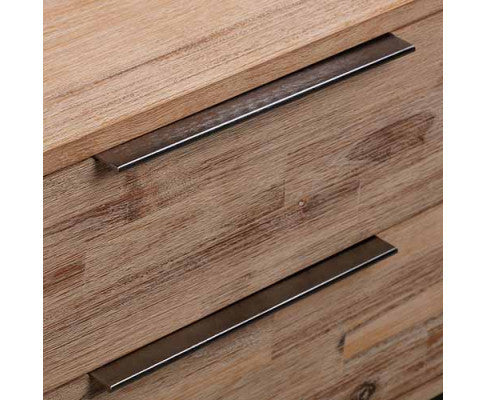 GAILE 2 DRAWER BEDSIDE TABLE - TEA