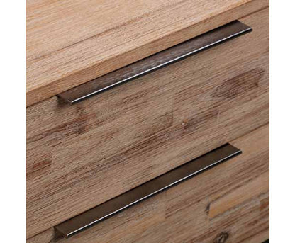 GAILE 2 DRAWER BEDSIDE TABLE - TEA