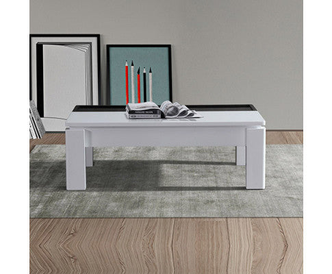 BAYLOR COFFEE TABLE - BLACK & WHITE