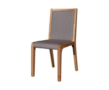 DEVERELL (SET OF 2) DINING CHAIR - GREY & ASH