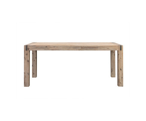 JARVAN DINING TABLE ONLY - 2100(W) x 900(D) - CLASSIC OAK