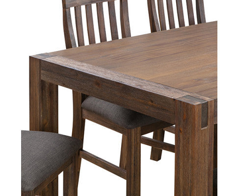 CARSON DINING TABLE ONLY 2100(W) x 900(D) - CHOCOLATE