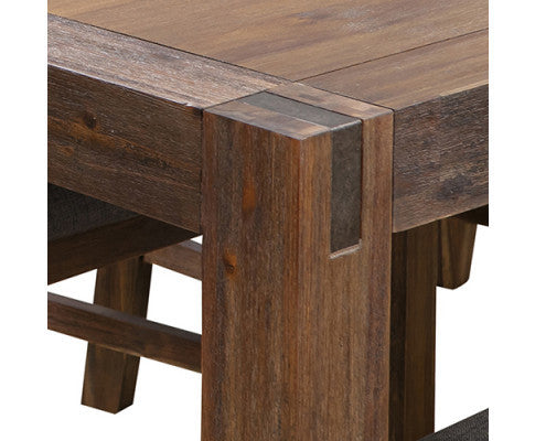 CARSON DINING TABLE ONLY 1800(W) x 900(D) - CHOCOLATE