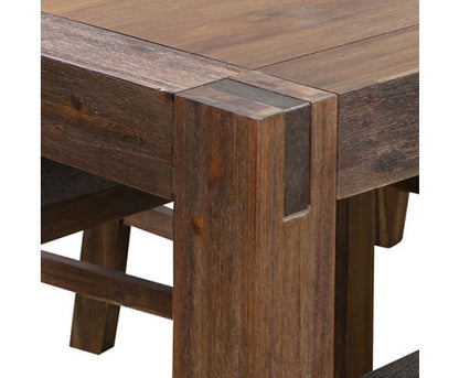 CARSON DINING TABLE ONLY 2100(W) x 900(D) - CHOCOLATE