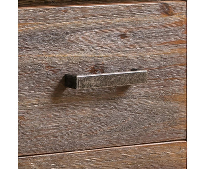 NOWRA HALL TABLE WITH 2 DRAWERS - CHOCOLATE