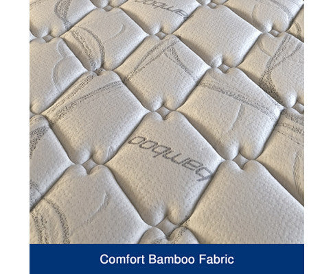 QUEEN WALKEN BONNELL SPRING WITH QUILTED TOP FOAM MATTRESS - MEDIUM