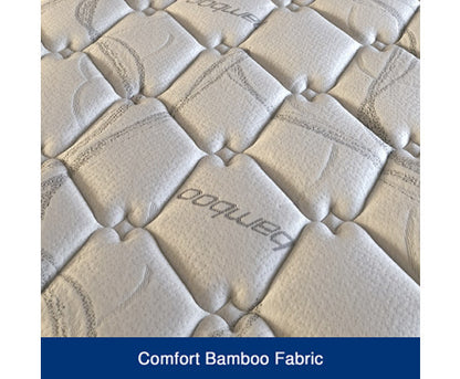 QUEEN WALKEN BONNELL SPRING WITH QUILTED TOP FOAM MATTRESS - MEDIUM