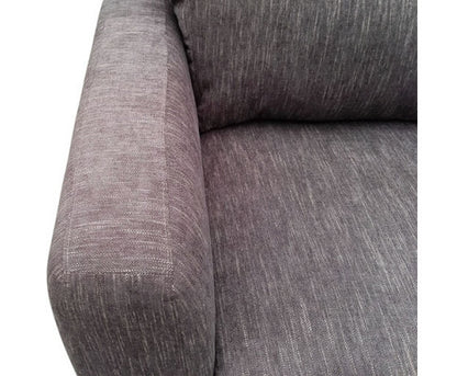 ALASKA 3 + 2 SEATER FABRIC SOFA  LOUNGE SET - BROWN