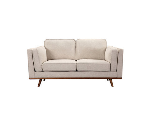 NAILAH 3 + 2 +1 SEATER FABRIC  SOFA  LOUNGE SET - BEIGE