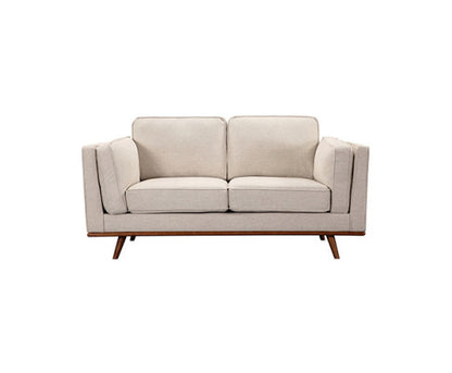 NAILAH 3 + 2 +1 SEATER FABRIC  SOFA  LOUNGE SET - BEIGE