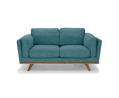 NAILAH 3 + 2 SEATER FABRIC  SOFA  LOUNGE SET - TEAL