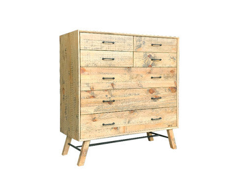 Lucinda 7 Drawer Tallboy - As Pictured