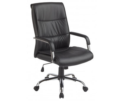 RODNEY PU LEATHER EXECUTIVE OFFICE CHAIR - BLACK