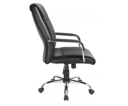 RODNEY PU LEATHER EXECUTIVE OFFICE CHAIR - BLACK