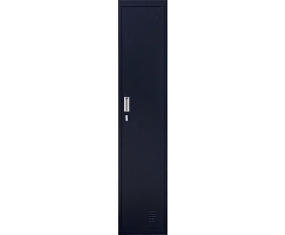 KENZIE PADLOCK - OPERATED ONE-DOOR  OFFICE - GYM - STORAGE - SHED - LOCKER - BLACK