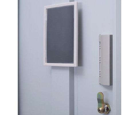 KENZIE STANDARD LOCK 12 DOOR  OFFICE - GYM - STORAGE - SHED - LOCKER - GREY