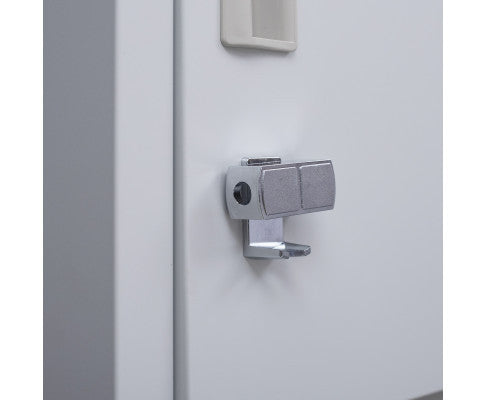 KENZIE PADLOCK - OPERATED 12 DOOR OFFICE - GYM - STORAGE - SHED - LOCKER - GREY