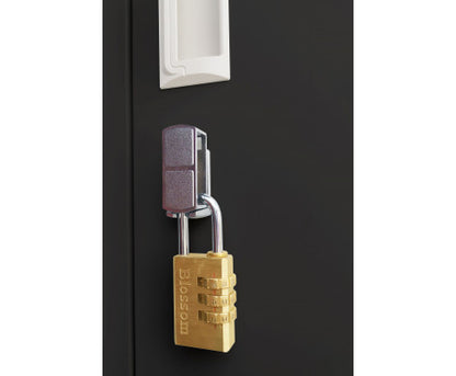 KENZIE PADLOCK - OPERATED 12 DOOR OFFICE - GYM - STORAGE - SHED - LOCKER - BLACK