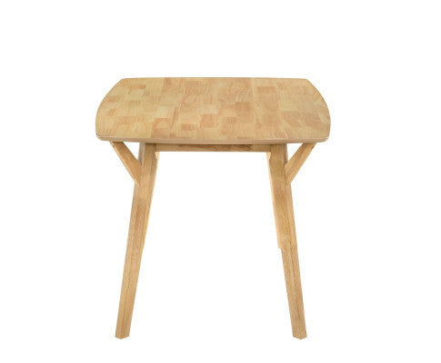 KENYA 6 SEATER DINING TABLE -740(H) x 1500(W) x 900(D) - NATURAL LIGHT OAK