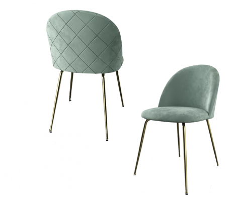 AVRILLE 5 PIECE DINING SETTING WITH 900(Dia)  TABLE - MINT