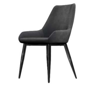 GALLEN (SET OF 2) DINING CHAIR - GREY VELVET
