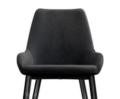 GALLEN (SET OF 2) DINING CHAIR - GREY VELVET