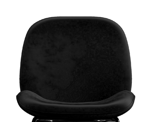 AVERIE (SET OF 2) FABRIC DINING CHAIR - BLACK VELVET